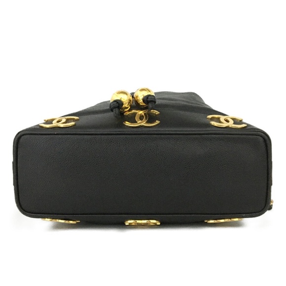 CHANEL - Triple Coco Mark Drawstring Shoulder Bag R1.220 - Picture 6 of 12